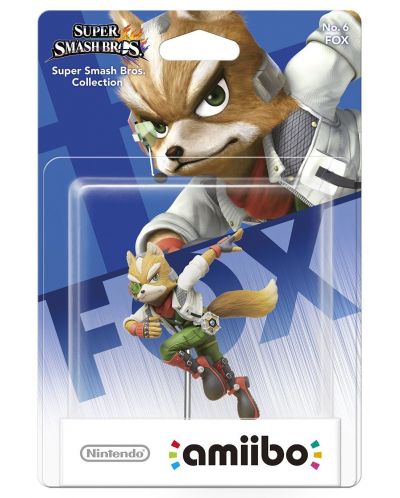 Nintendo Amiibo фигура - Fox [Super Smash Bros. Колекция] (Wii U) - 3